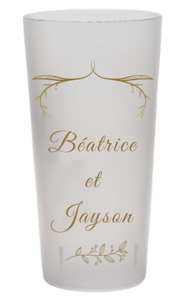 ECO500 mariage Champ%C3%AAtre - Country wedding: choose personalized cups