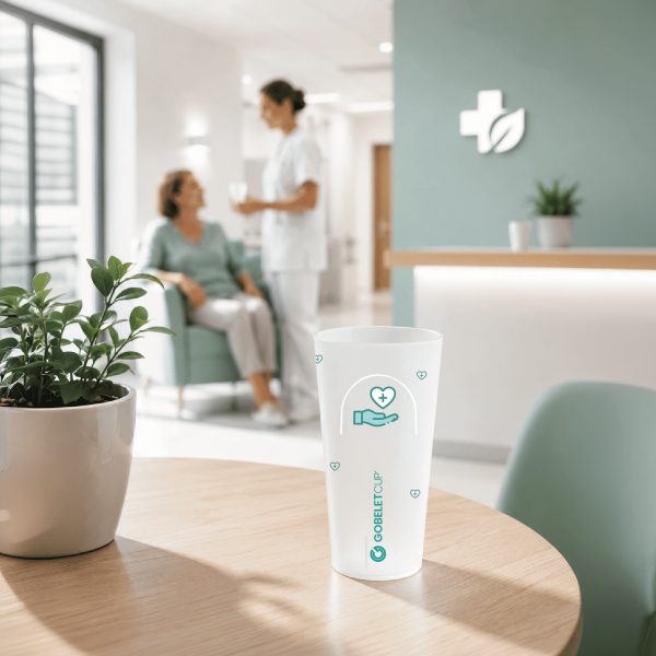 Gobeletcup L'utilisation des gobelets réutilisables dans les secteurs de la santé et du bien-être